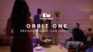 Kitchen Mama Orbit One: Hands-Free, Type-C Charging Can Opener | Smooth Edges, Professional Blades