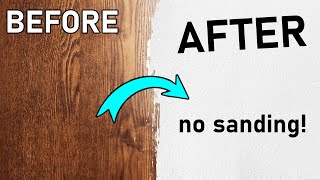 HOW TO PAINT LAMINATE FURNITURE 🤩 *no sanding* 🚫