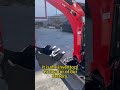 Mini excavator with extremely high work efficiency #digger #excavator