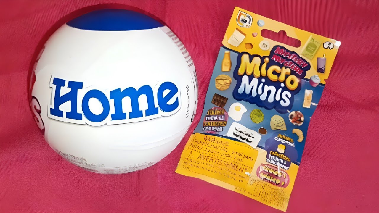 Mini Brands Home & Mystery Micro Minis / Opening Up Miniatures - YouTube
