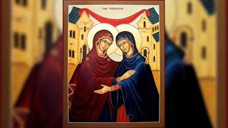 Saint of the Day for May 31. Visitation of the Blessed Virgin Mary.