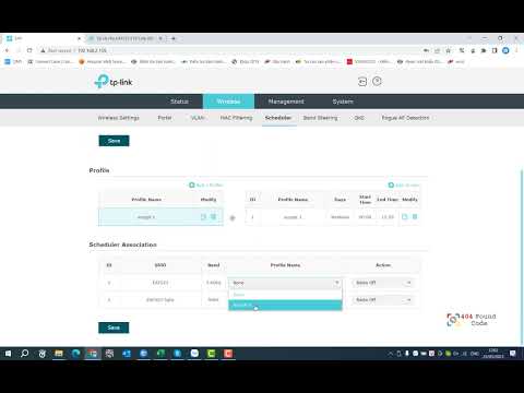 [TP-Link] Scheduling Access Point WiFi EAP223