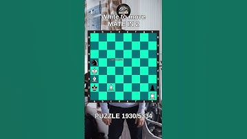 Chess puzzle series 🧩1930/5334 #chess #puzzle #learnchesstactics #magnuscarlsen #polgar #chessbooks