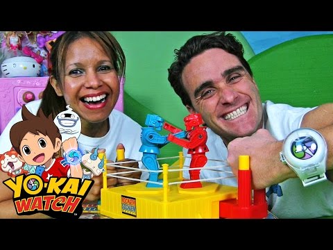 Yo Kai Watch Medal Mystery Bags + Rock’em Sock’em Robots !  || Blind Bag Show Ep20 || Konas2002