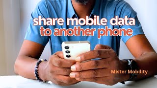 How To Share Mobile Or Cellular Data To Another Phone | Tether Your Smartphone Cell Plan