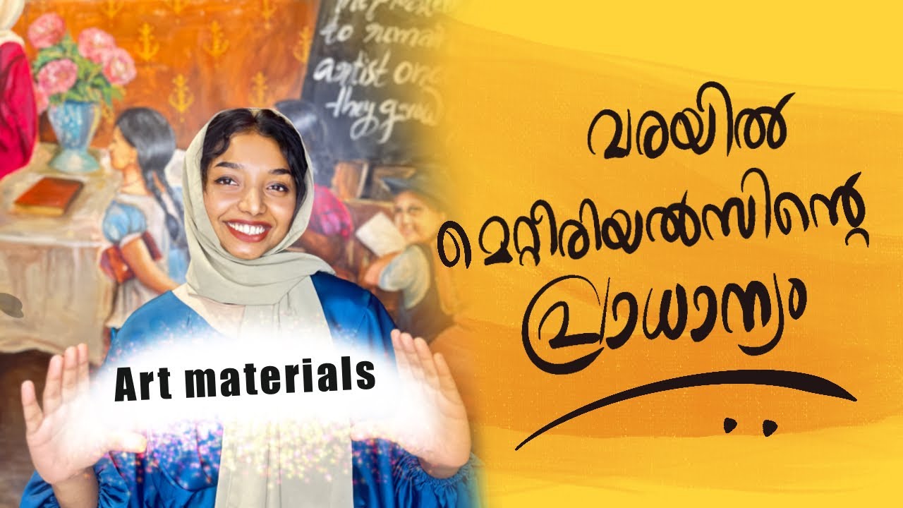 Important materials for artist/how to buy art materials/how to draw