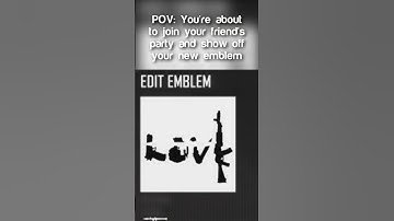 The Emblem Editor in Black Ops 2 😍 #callofduty #nostalgia