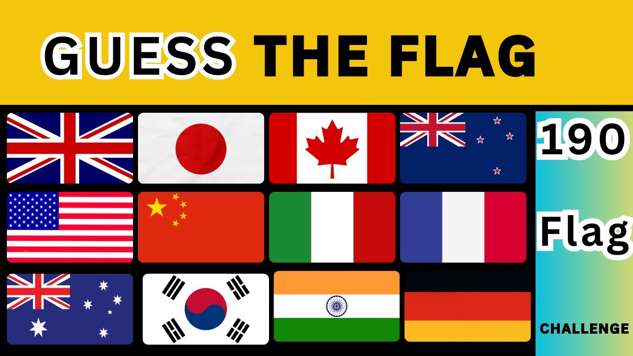 🚩 Guess the Country Flags Challenge! 190 Flags | Flag Quiz - YouTube
