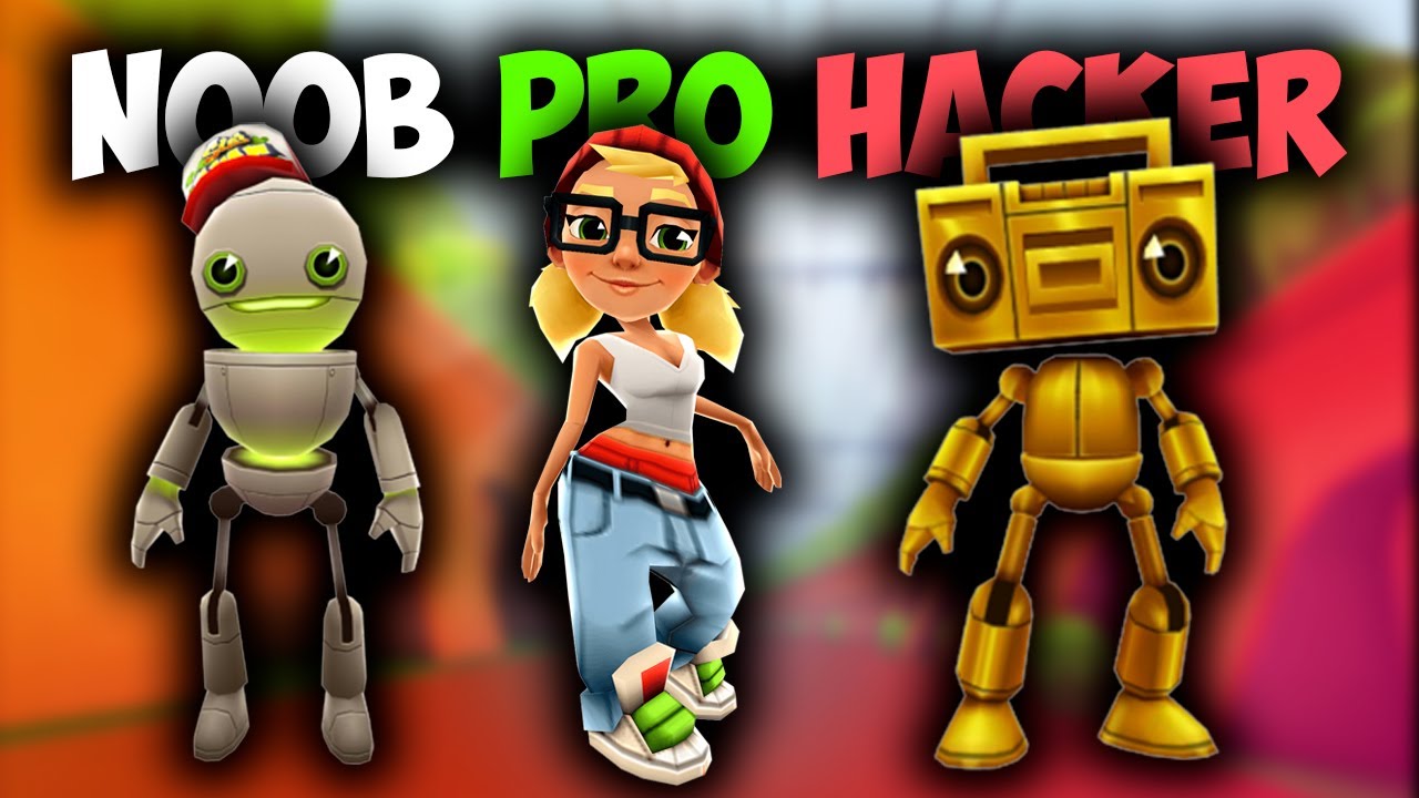 🤢 NOOB vs 😎 PRO vs 😈 HACKER - Subway Surfers