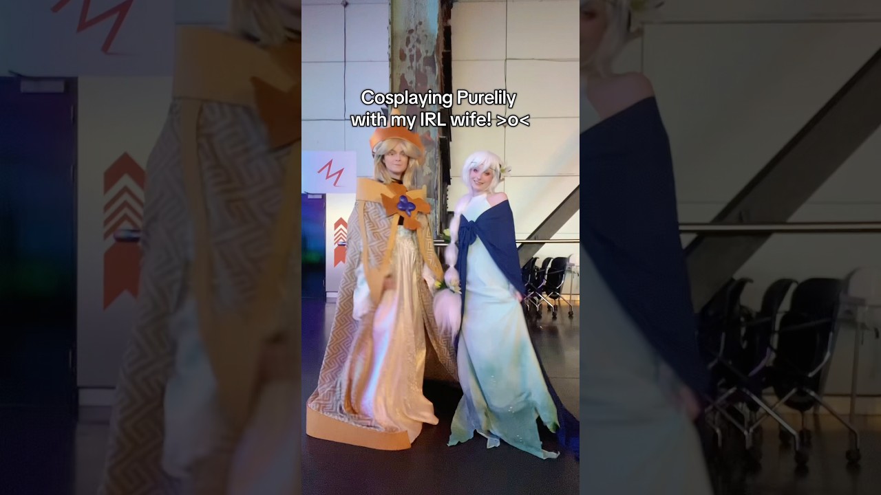 We cosplayed Purelily! :D #cookierunkingdom #purevanillacookie #whitelilycookie #purelily #cookierun