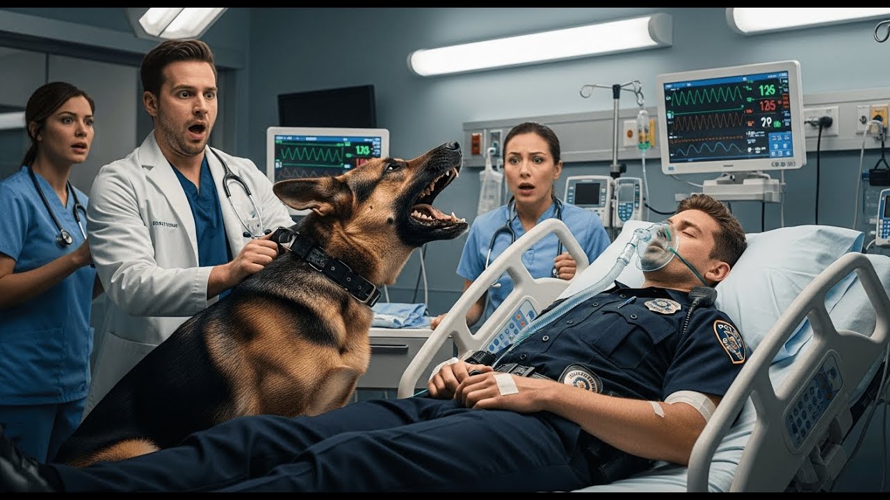 Ofițerul era pe moarte, 15 medici au renunțat — Până când câinele a găsit ce lipsea