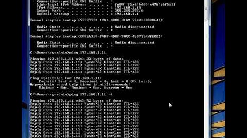 Network Troubleshooting using PING, TRACERT, IPCONFIG, NSLOOKUP COMMANDS