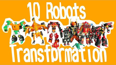 헬로카봇 10대 변신동영상 Hello carbot 10 transformation play