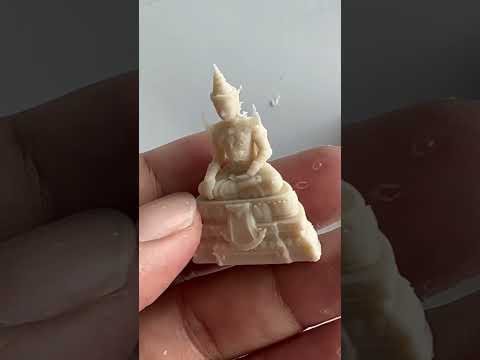 งานละเอียดระดับเทพ! 3D Print พระพุทธรูป เรซิ่น! เนียนจนขนลุก! 🙏🏻