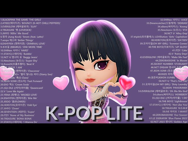 KPOP PLAYLIST 2023 💖💖 K-POP Lite class=