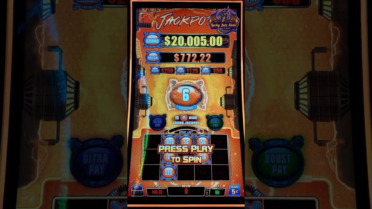 MASSIVE High Voltage Slot Machine Win