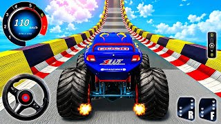 Monster Truck Mega Ramp Impossible Driver - Monster Truck Mega Ramp Racing - Android Gameplay  screenshot 4
