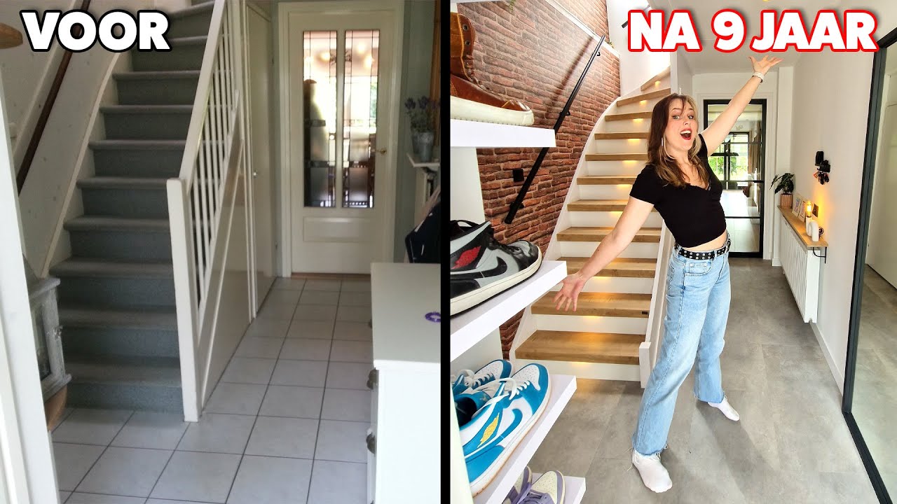 MAKE-OVER van onze HELE GANG BENEDEN!