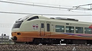 臨時快速「高田お花見号」E653系新ﾆｲU101編成　新潟→高田 9364M
