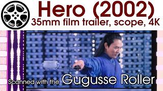 Hero (2002) 35mm film trailer, scope 4K