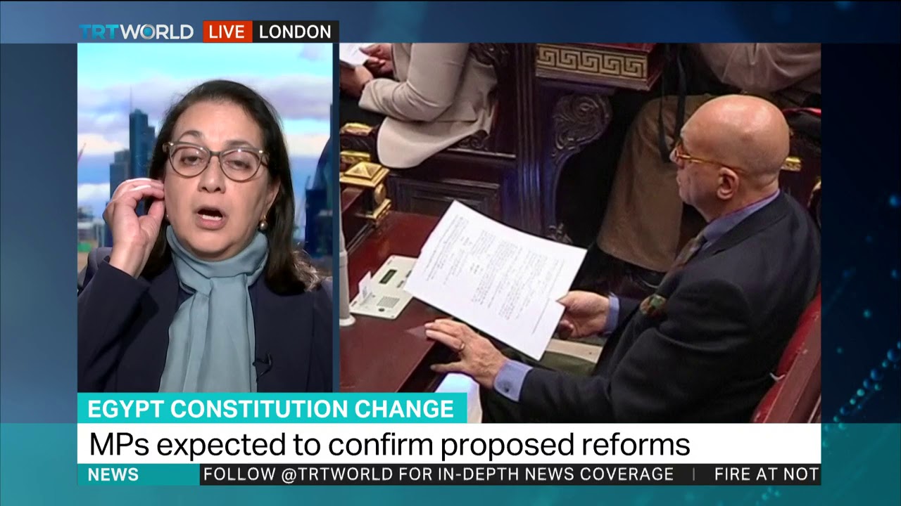 Egypt parliament to vote on proposed constitutional reforms newspaper mockup