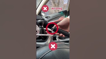 Do not hold down the button when applying the handbrake.#driving  #skills  #tips  #knowledge  #fpy