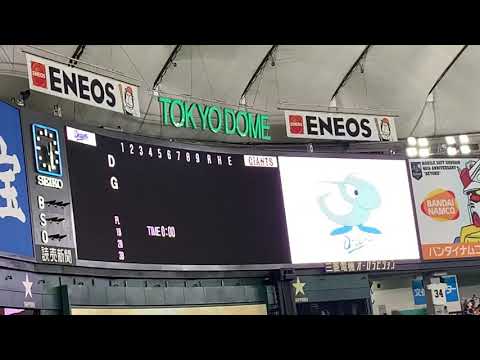 2019.7.3 東京D 中日対巨人戦 スタメン