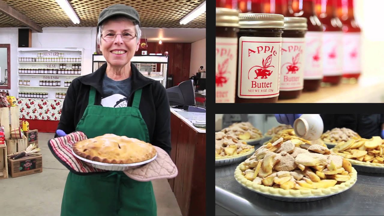Welsh Heritage Farms Apple Orchard & Pie Shop YouTube