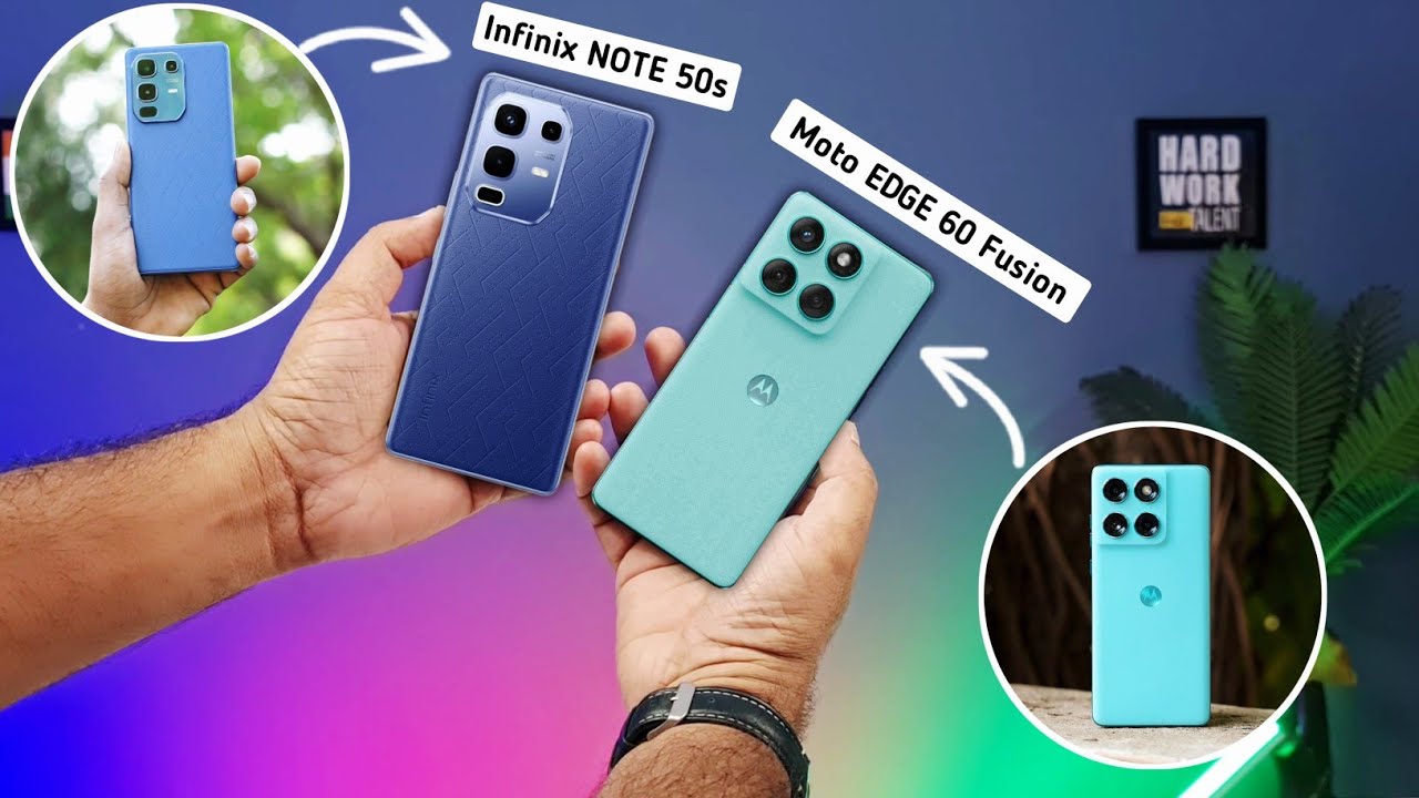 Moto Note 50 Infinix Note 50s 5G vs Moto Edge 60 Fusion Camera Test | Best Mobile ...