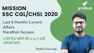 SSC CGL/CHSL Last 6 Month Current Affairs | Complete Video in Link below
