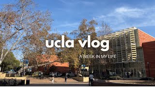 uni vlog 📚 a week at ucla, getting an ikea lamp, going to lecture