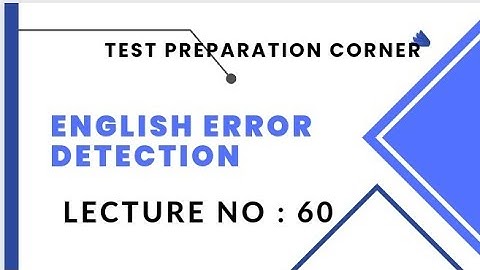 Error Detection lecture No:60 |BPS 5 to BPS 15 |Spcs |FBR |FIA| MPT|HST/SST