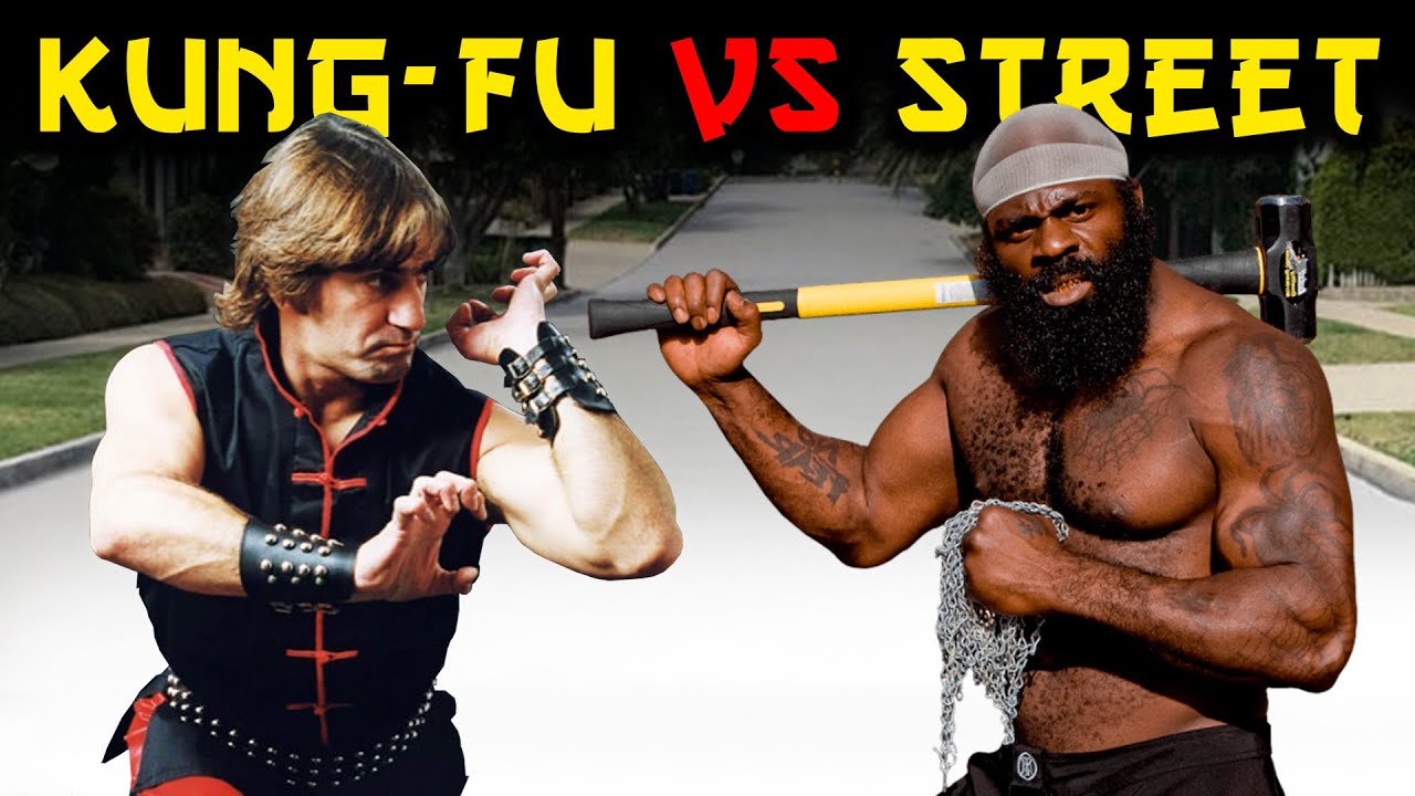 KUNGFU VS STREET FIGHTER A 1ª LUTA DE RUA DA