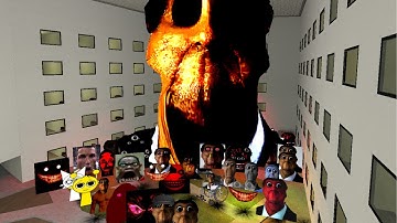 POV BIG AUUGHH VS UNLIMITED NEXTBOTS #gmod #nextbots