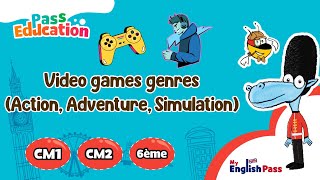 Video games genres – 6ème – 5ème – Anglais – Séquence complète (Leçon, Exercices, Evaluation) screenshot 5