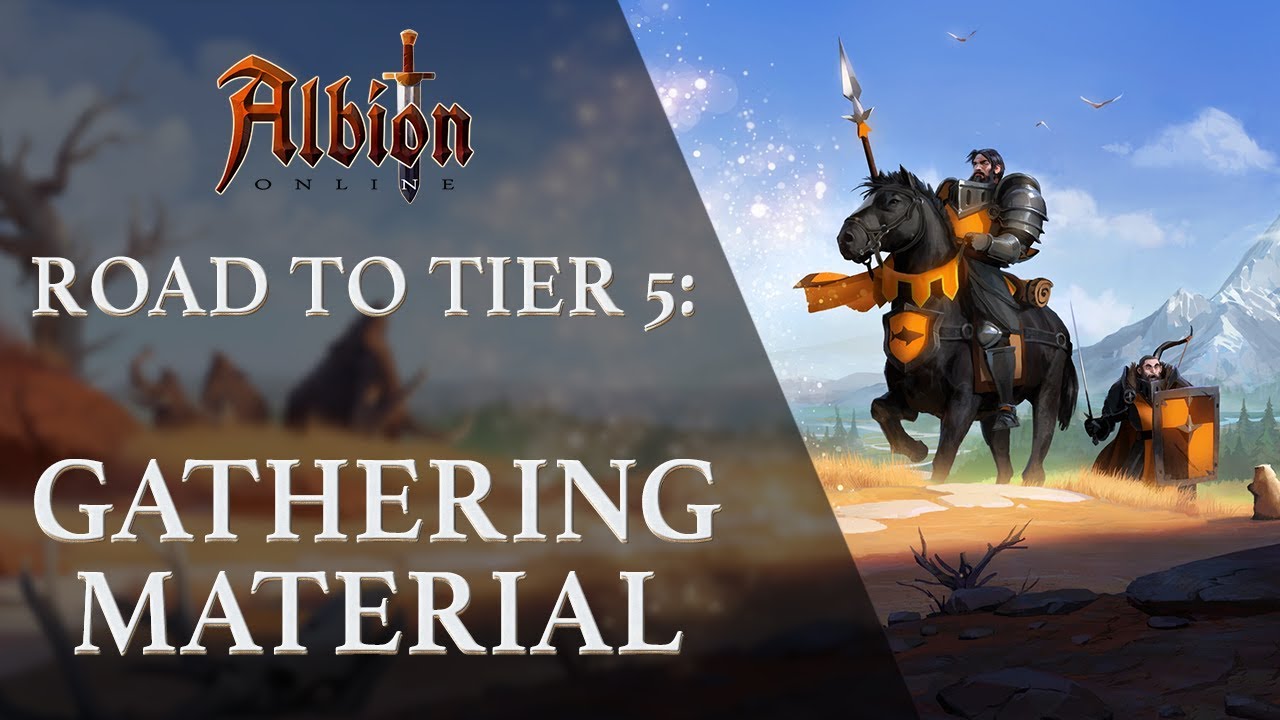Albion online Road to T5 Gathering & Crafting Torches YouTube