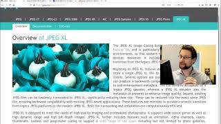 JPEG XL: a next-generation image codec currently being standardized by the JPEG Committee. screenshot 2