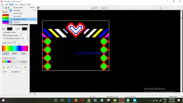 How to design pixel led  GATE in led build software