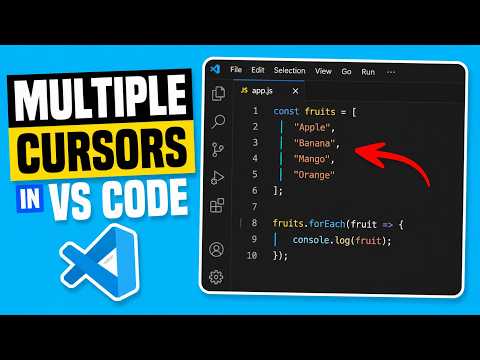How to Use Multiple Cursors in VS Code (2026 Beginner Guide)