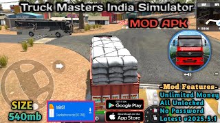 Truck Masters India Simulator Mod Apk | Unlimited Money | No Password | Latest v2025.5.1 screenshot 5