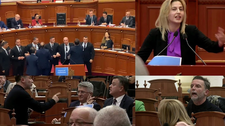 Plas në Kuvend/ Ina Zhupa nxjerr deputetët jashtë i thotë Braçes: 'Kone', sa shumë m** të ha goja