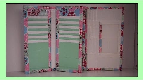 Tutorial: Duct Tape Trifold Women