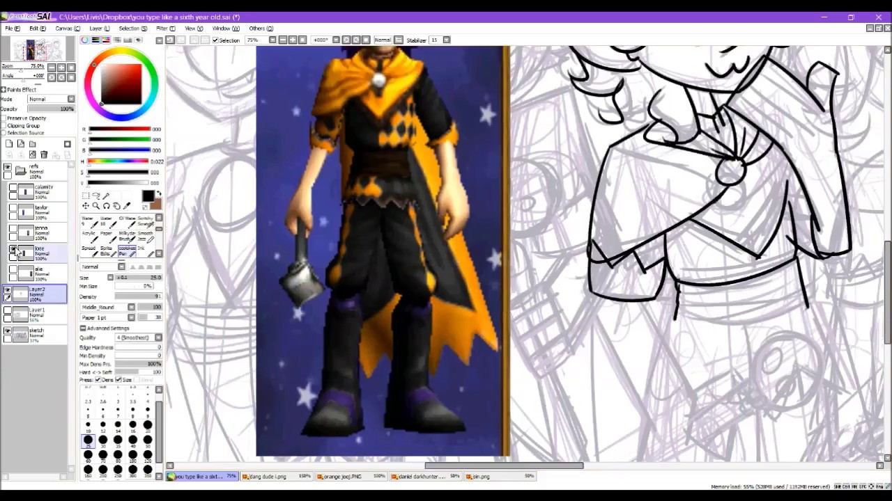 [13+] [OLD] Wizard101 Squad Speedpaint