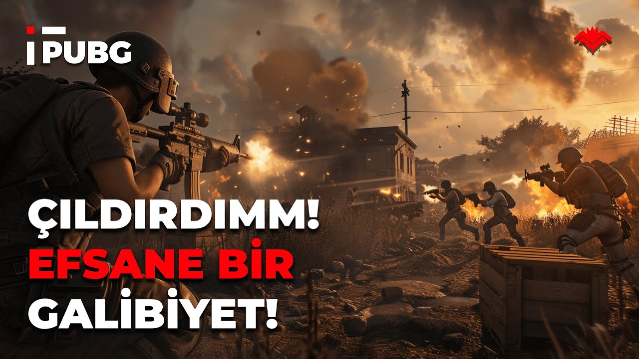 ÇILDIRDIMM!!!!! MANYAK OYUNNN! [PUBG]