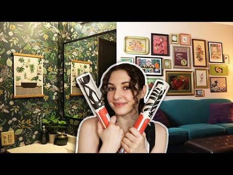 New Apt - Gallery Wall and Peel & Stick Wallpaper