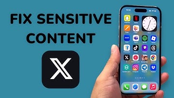 How To Fix This Account Might Include Sensitive Content On X / Twitter