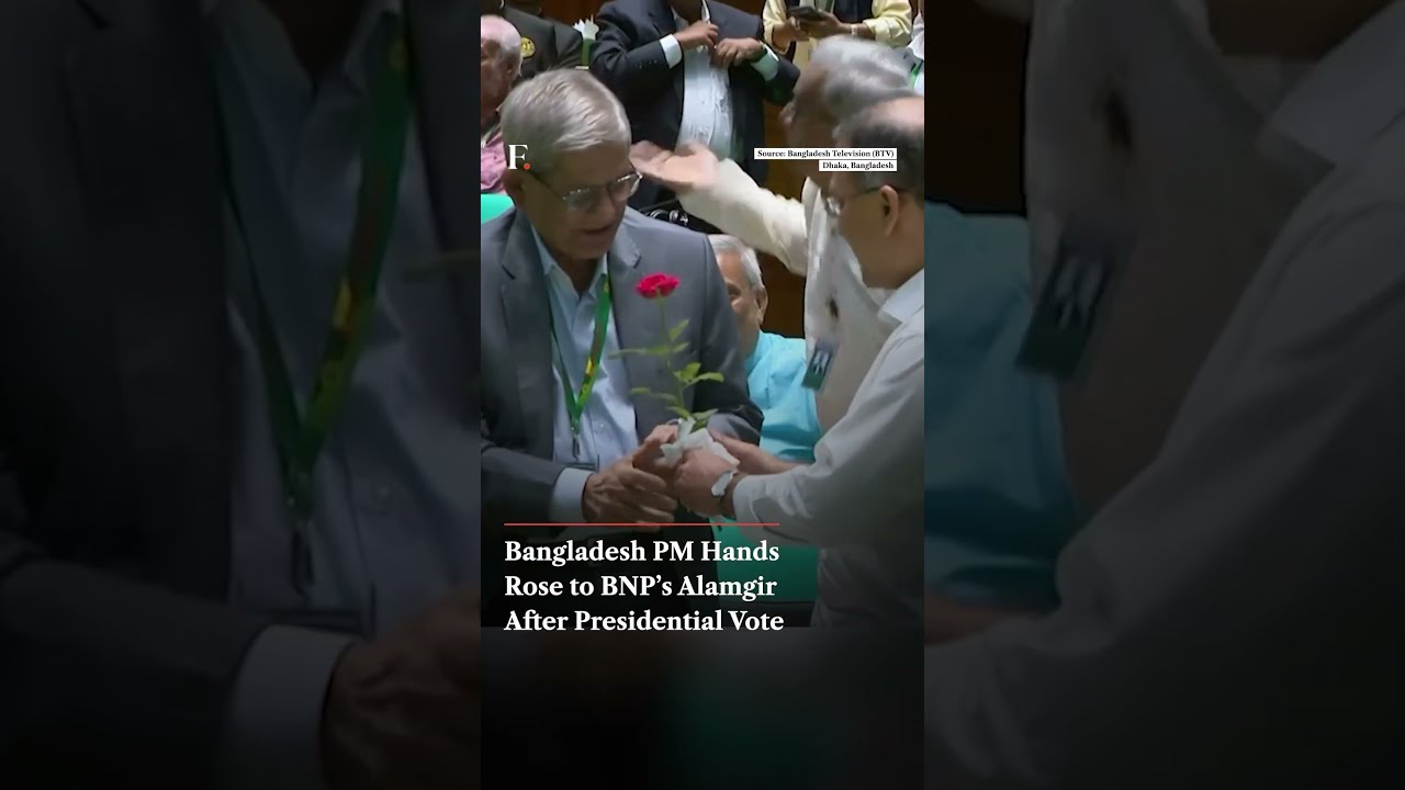 Bangladesh PM Hands Rose to BNP’s Alamgir After Historic Presidential Vote Since 1991