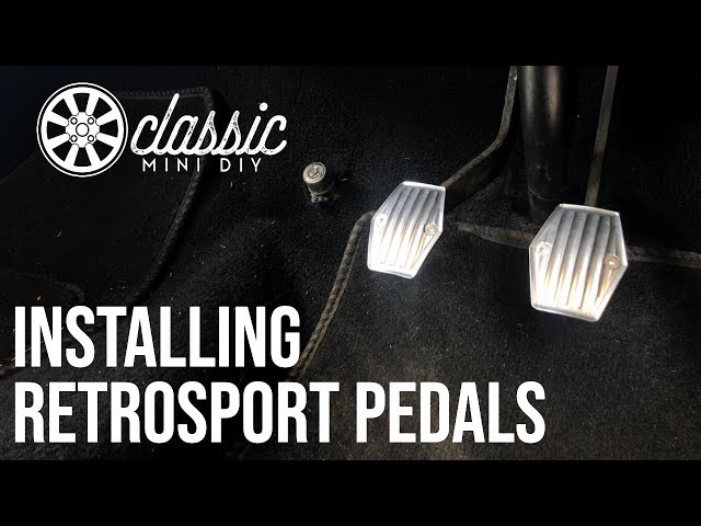 Pedal Pads - Brake & Clutch - Classic Mini - RetroSport