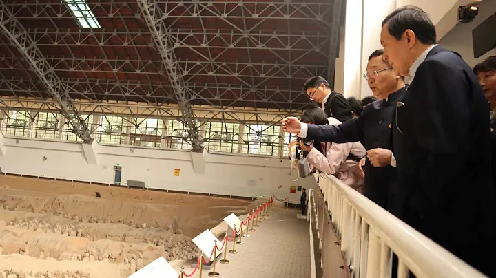 Ma Ying-jeou leads Taiwan student visit to Terracotta Warriors Museum - DayDayNews