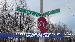 Anchorage police are investigating an early morning shooting.